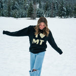 I Heart MT Unisex Pullover - Black