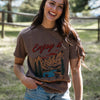 Enjoy It Don't Destroy It Unisex Tee - Espresso - The Montana Scene