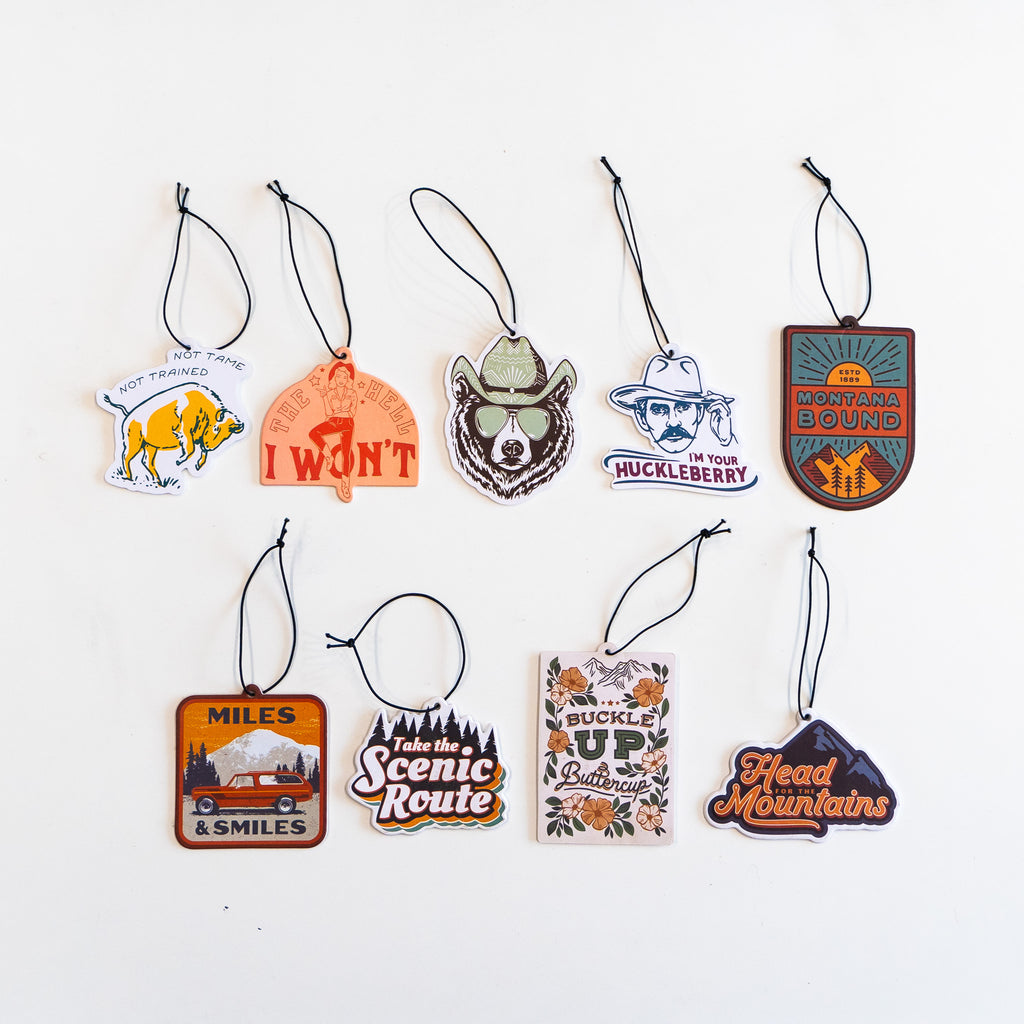 Air Fresheners - The Montana Scene