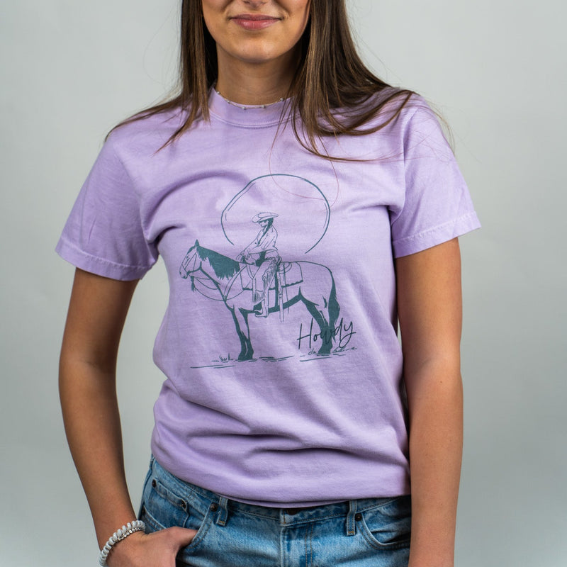 Howdy Unisex Tee - Orchid