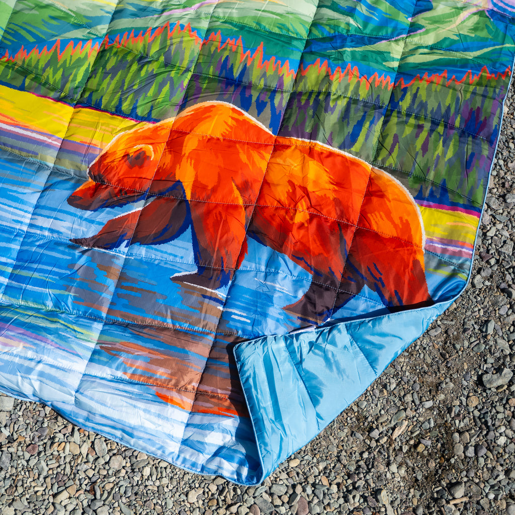 Wild Reflections Outdoor Blanket - The Montana Scene