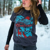 Life in Montana is a Real Adventure Unisex Tee - Graphite