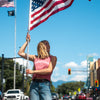 Montana USA Ladies Crop Tank - Paprika