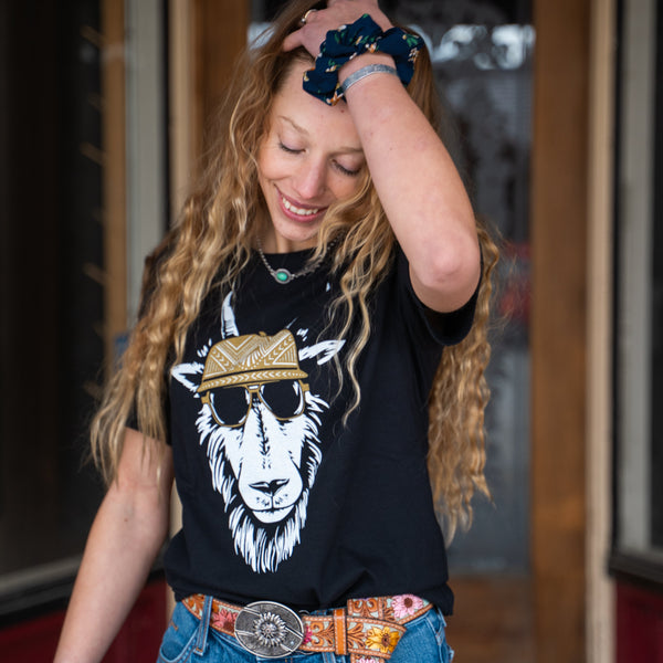 Oi Billy Unisex Tee - Black - The Montana Scene