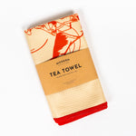 Howdy Tea Towel - Cream - The Montana Scene