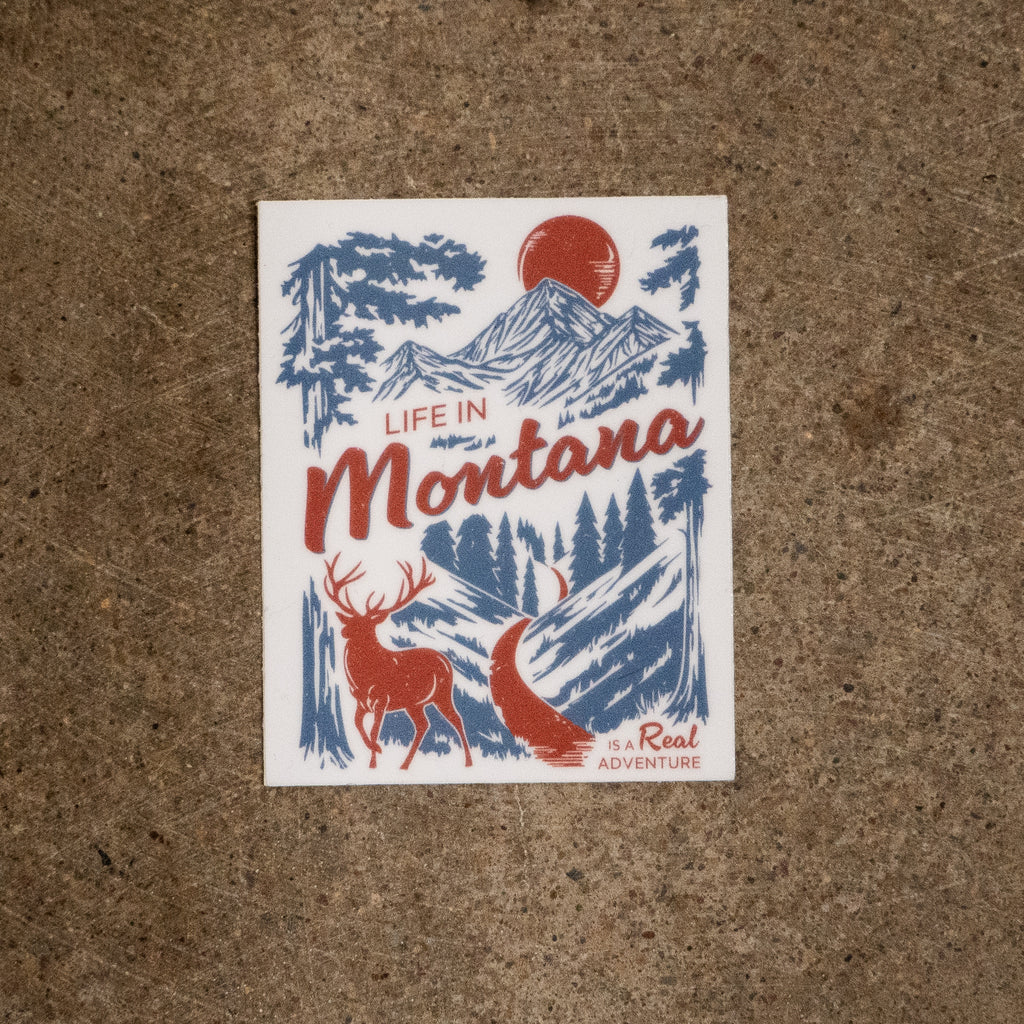 Montana Theme Stickers - The Montana Scene