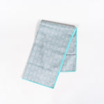 Geometric Pattern Tea Towel - Blue - The Montana Scene