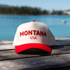 Montana USA Unisex Trucker - Red - The Montana Scene