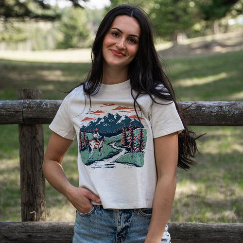 Take Me Home Ladies Tee - Vintage White - The Montana Scene