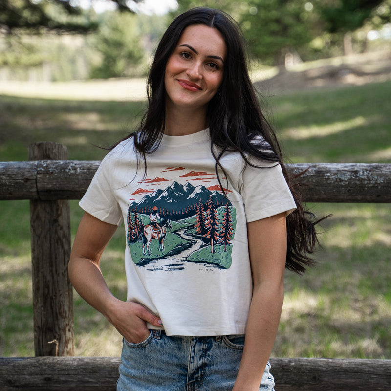 Take Me Home Ladies Tee - Vintage White