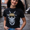 Oi Billy Ladies Tee - Vintage Black