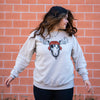 Eh Moose Unisex Pullover - Stone Heather