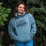 Frickin Freezin Unisex Hoodie - Blue Magic- Discontinued