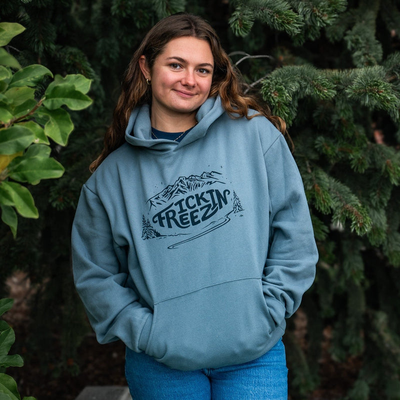 Frickin Freezin Unisex Hoodie - Blue Magic- Discontinued