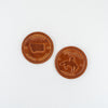 Montana Leather Coaster
