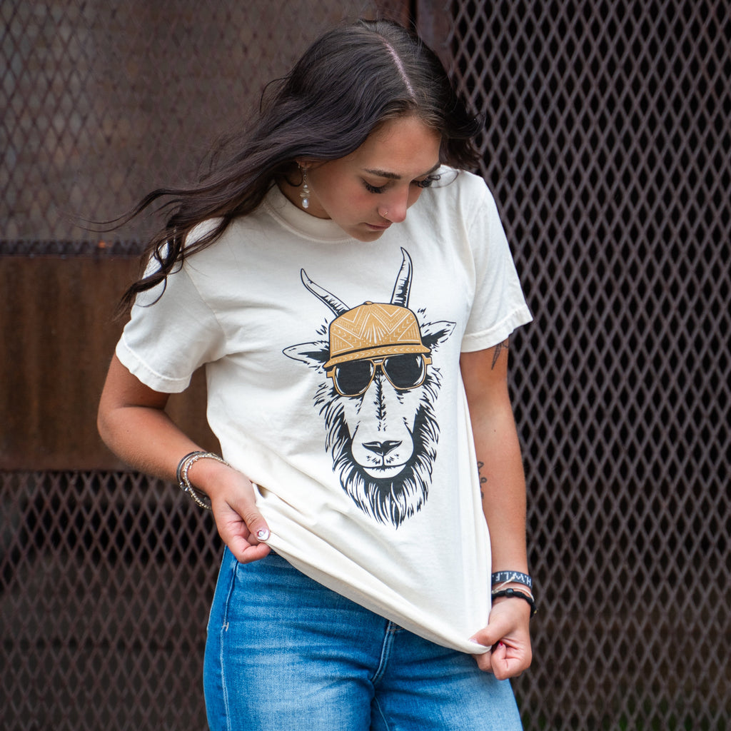 Oi Billy Unisex Tee - Ivory - The Montana Scene