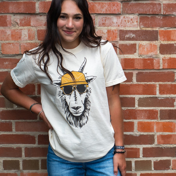 Oi Billy Unisex Tee - Ivory - The Montana Scene