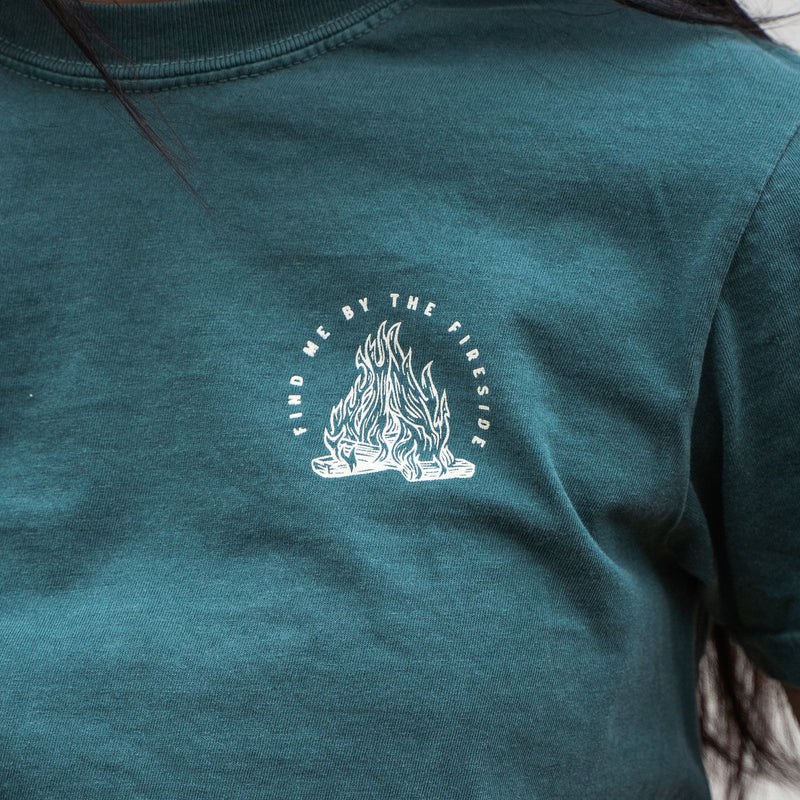 Fireside Unisex Tee - Blue Spruce
