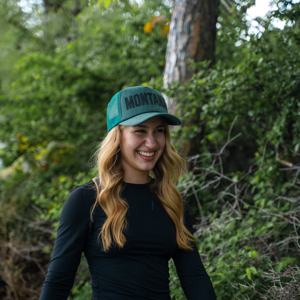 Montana Foam Trucker - Military Green - The Montana Scene