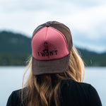 The Hell I Won't Foam Trucker - Brown/Peach