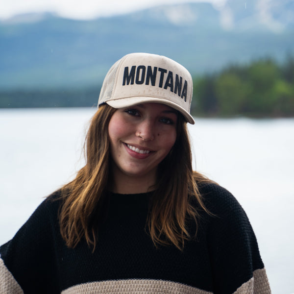 Montana Foam Trucker - Cream - The Montana Scene