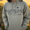 Nice Peaks Unisex Hoodie - Faded Fatigue - The Montana Scene