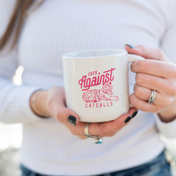 cats against cat calls mug