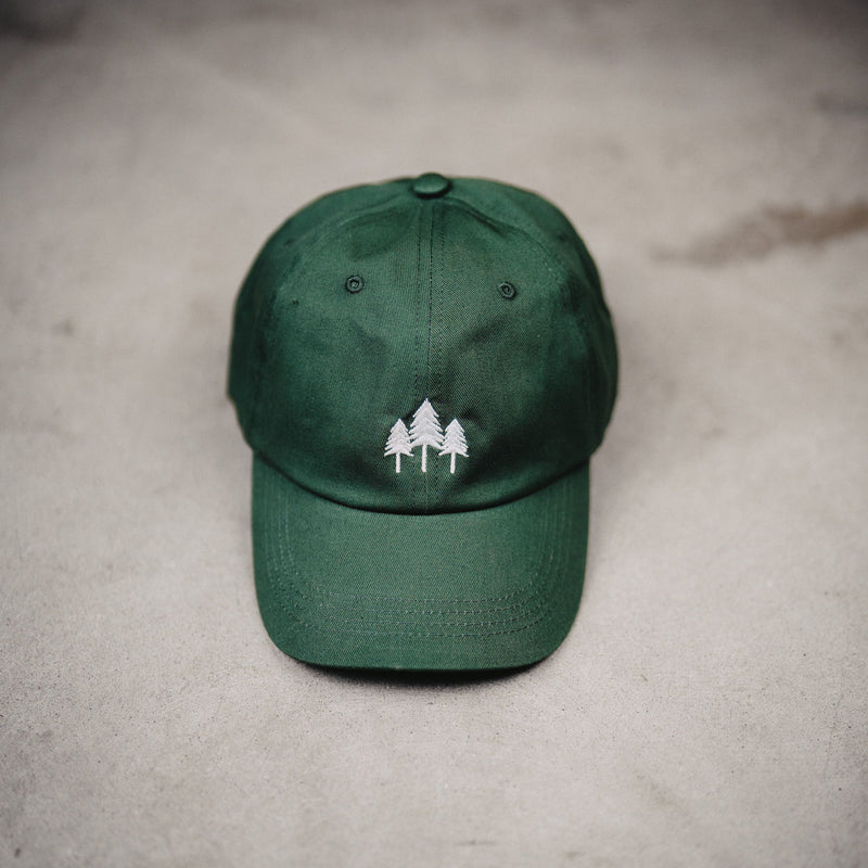 Three Tree Dad Hat - Forest - The Montana Scene