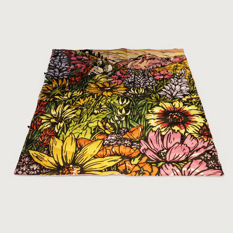 Flower Meadow Outdoor Blanket