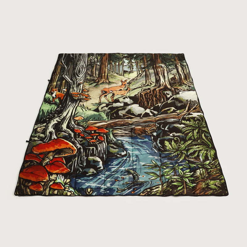 Forest Friends Outdoor Blanket