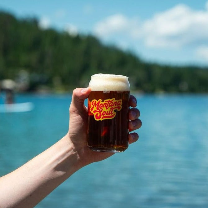 Montana Soul Beer Can Glass- Discontinued
