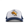 Not Tame Bison Trucker - Navy/White - The Montana Scene
