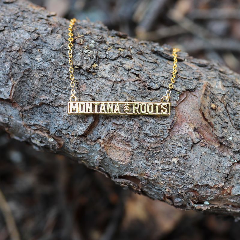 Montana Roots Necklace - Gold