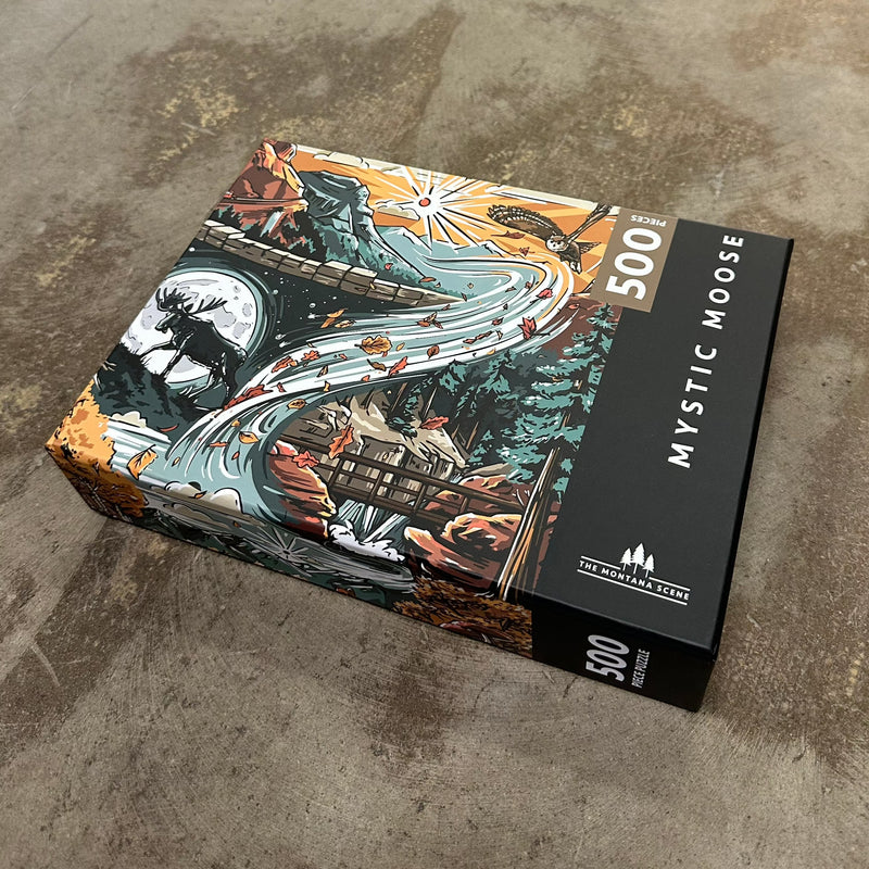 Mystic Moose Puzzle - 500 Piece Puzzle