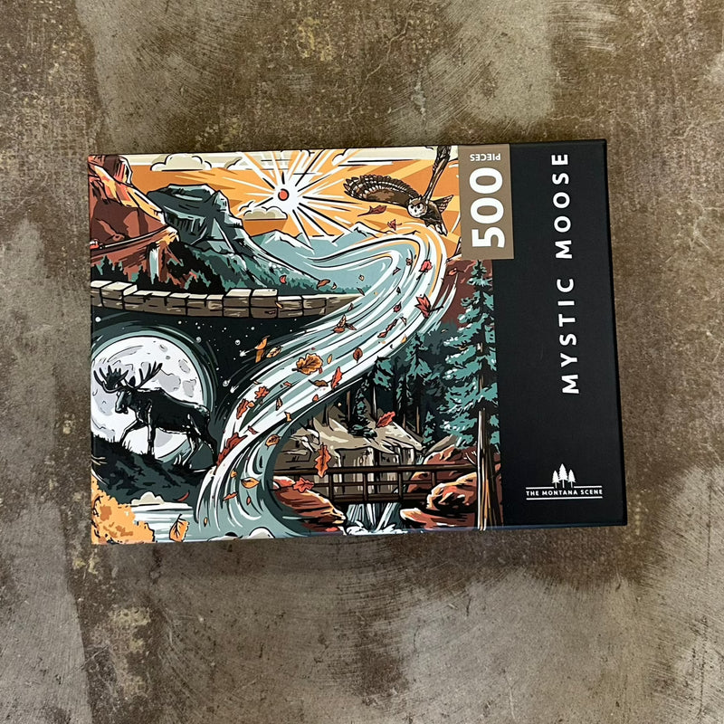 Mystic Moose Puzzle - 500 Piece Puzzle