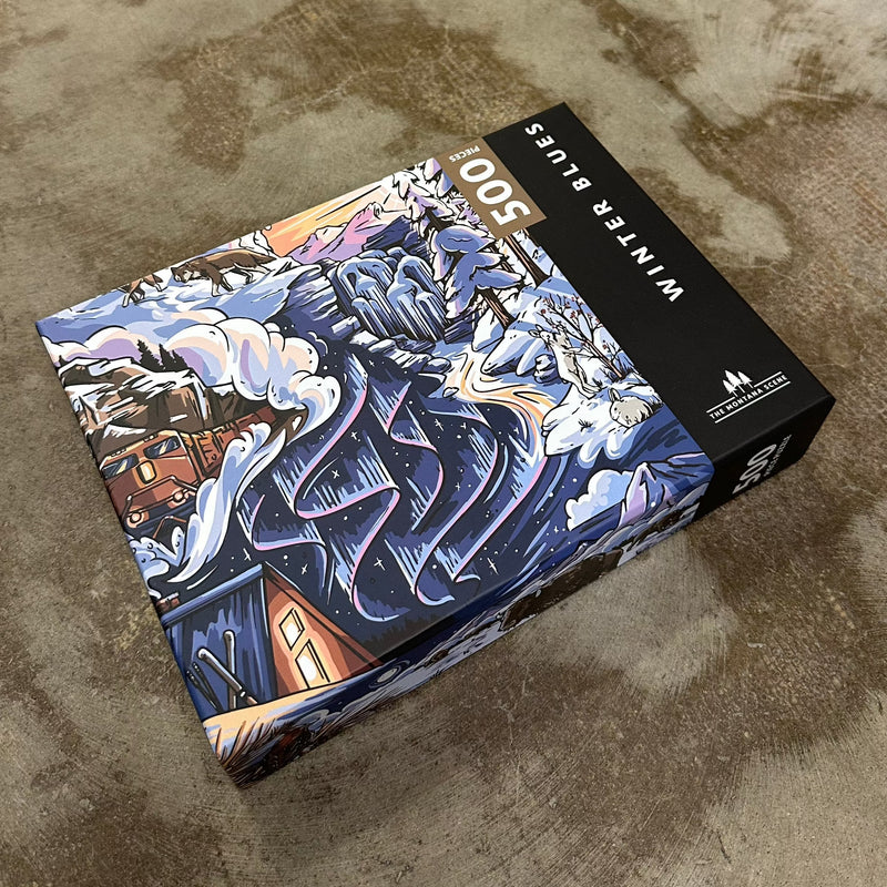 Winter Blues Puzzle - 500 Piece Puzzle