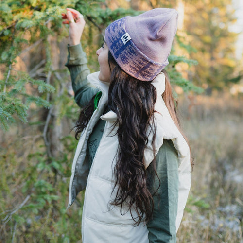 Woodland Beanie - Purple
