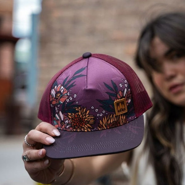 Fine Line Floral Unisex Truckers - The Montana Scene