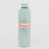 It's All Good Water Bottle - Retro Stripe