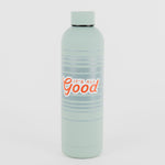 It's All Good Water Bottle - Retro Stripe