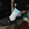 I Heart MT Socks - Blue/Pink - The Montana Scene