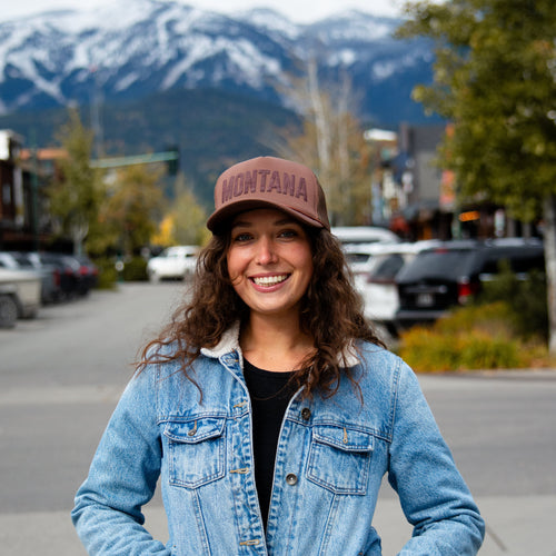 Montana Foam Trucker - Brown - The Montana Scene