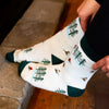 Skiing Bears Socks - The Montana Scene