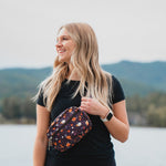 Belt Bag - Plum Floral
