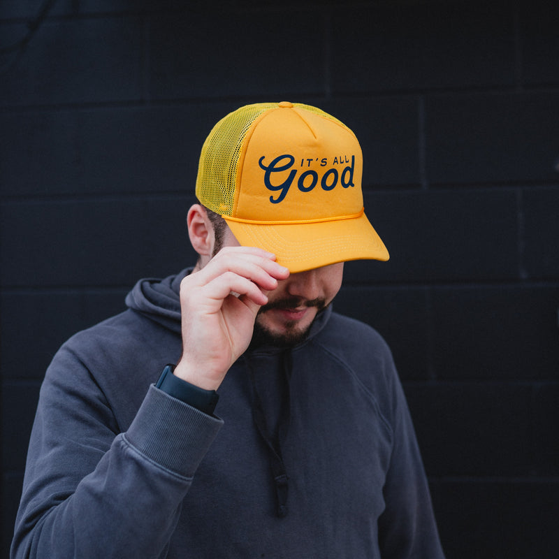 It's All Good Foam Trucker - Mustard