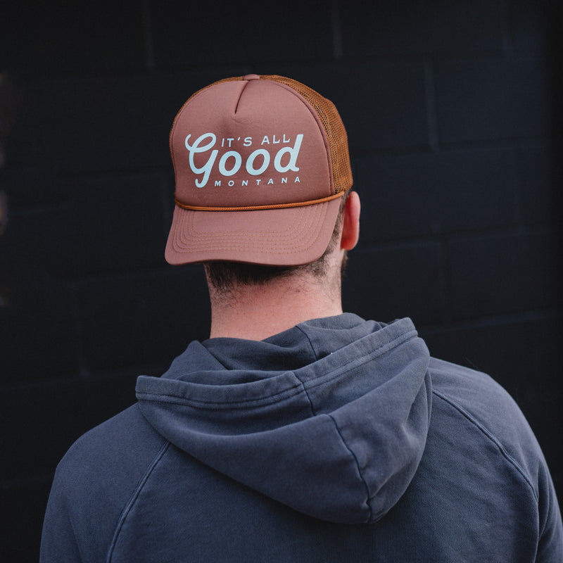 It's All Good Montana Foam Trucker - Brown