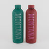 Montana Water Bottle - Maroon - The Montana Scene