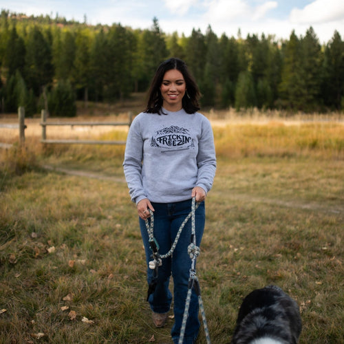 Frickin Freezin Unisex Pullover - Athletic Grey- Discontinued