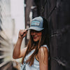 Retro Trucker - Blue - The Montana Scene