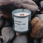Brown Sugar + Fig - Rustic Vintage Candle